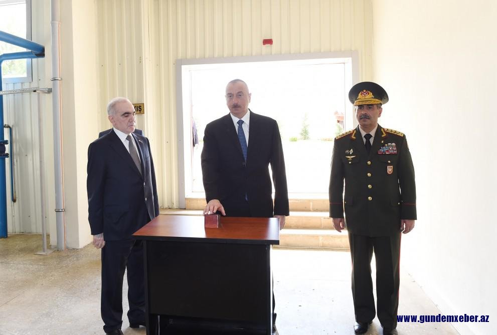 Prezident İlham Əliyev Şirvanda səfərdədir - FOTO