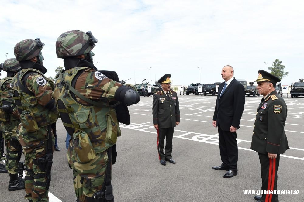 Prezident İlham Əliyev Şirvanda səfərdədir - FOTO