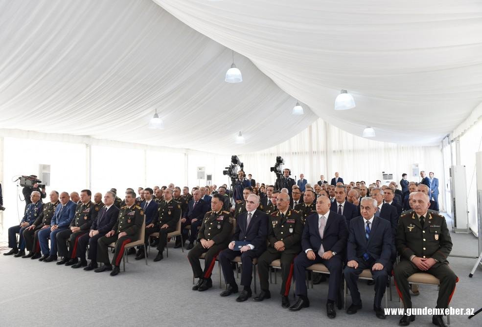 Prezident İlham Əliyev Şirvanda səfərdədir - FOTO