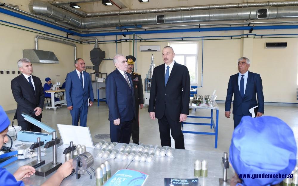 Prezident İlham Əliyev Şirvanda səfərdədir - FOTO