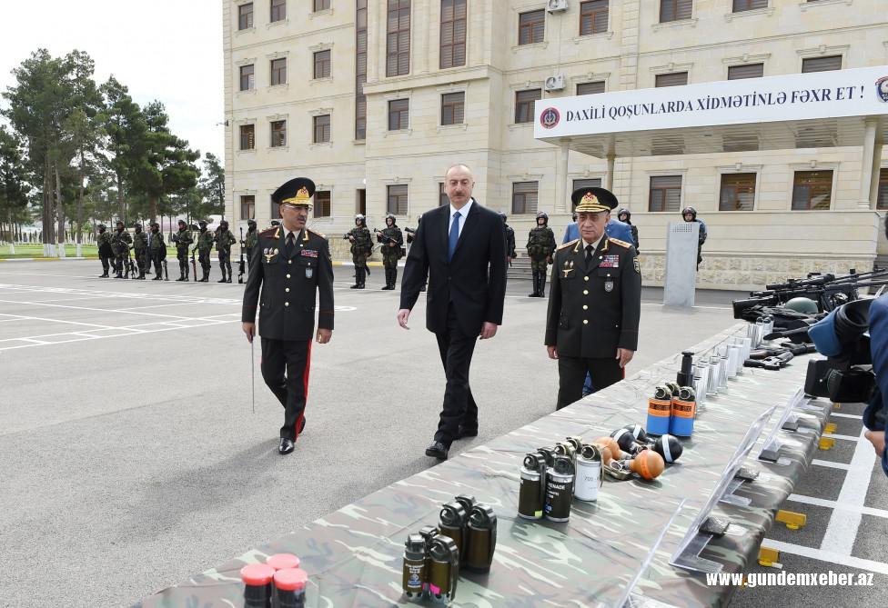 Prezident İlham Əliyev Şirvanda səfərdədir - FOTO