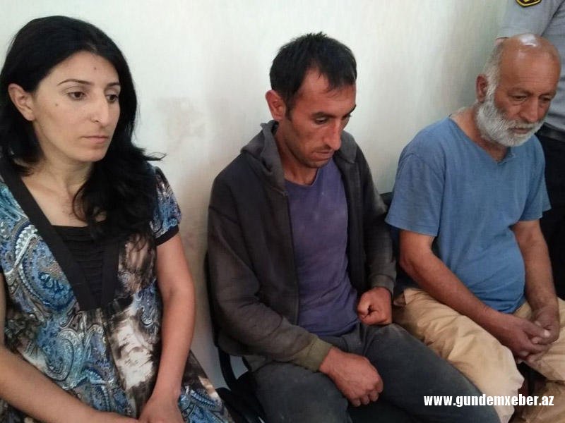Qaxda narkotik bitkilər becərən ata, oğul və qızı tutuldu