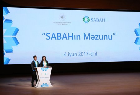 Heydər Əliyev Fondunun vitse-prezidenti Leyla Əliyeva "SABAH-ın məzunu" mərasimində iştirak edib - FOTO
