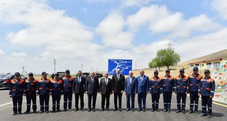 Prezident İlham Əliyev yenidən qurulan Cocuq Mərcanlı kəndində görülən işlərlə tanış olub - FOTO