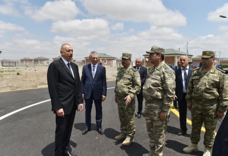 Prezident İlham Əliyev yenidən qurulan Cocuq Mərcanlı kəndində görülən işlərlə tanış olub - FOTO