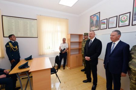 Prezident İlham Əliyev yenidən qurulan Cocuq Mərcanlı kəndində görülən işlərlə tanış olub - FOTO