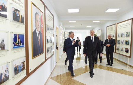 Prezident İlham Əliyev yenidən qurulan Cocuq Mərcanlı kəndində görülən işlərlə tanış olub - FOTO