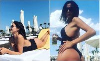 Azərbaycanlı model yarıçılpaq FOTOlarını yaydı