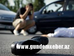 Gəncədə avtomobil piyadanı vurub