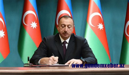 İlham Əliyev sərəncam imzaladı