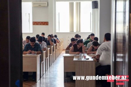 Yanğınla bağlı təxliyə edilən abituriyentlər bu gün yenidən imtahan verir