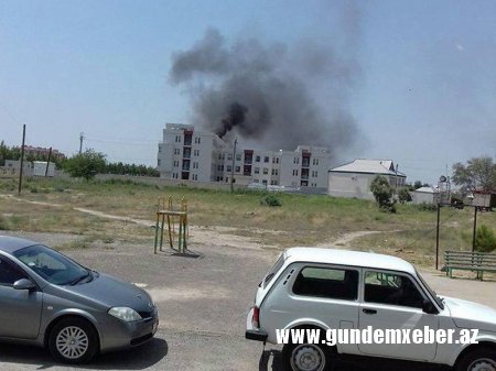 Yevlax Rayon Mərkəzi Xəstəxanasında YANĞIN - FOTO - YENİLƏNİB