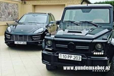 Baş nazirin nəvəsi yanan “Galendewagen”dən əlləri yanmış halda çıxıb -İDDİA
