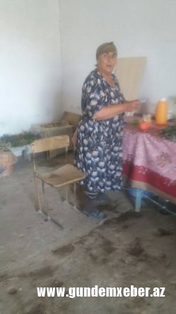 Qızıldaşda baltası özündən yekə satıcı