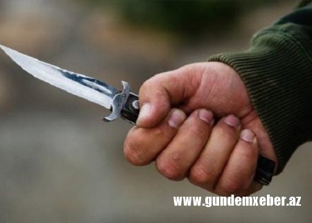 Bakıda 22 yaşlı oğlan sevgilisini bıçaqladı