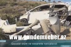 ​Siyəzəndə dəhşətli qəzaya düşən Rusiya vətəndaşı öldü - 3 yaralı