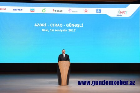 “Neftin qiymətinin düşməsi bizi yolumuzdan döndərə bilmədi” - İlham Əliyev