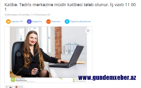 Bakıda qadını iş axtarmağına peşman etdilər - “Katibə müdirə yaxın olur...”