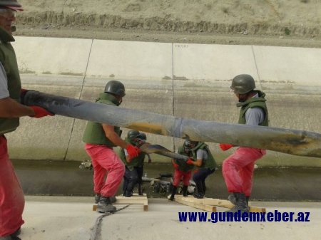 Xızıda 183 ədəd partlamamış hərbi sursat aşkarlanıb