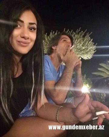 Azərbaycanlı aktrisa əri ilə siqaret çəkdiyi görüntünü paylaşdı - FOTO
