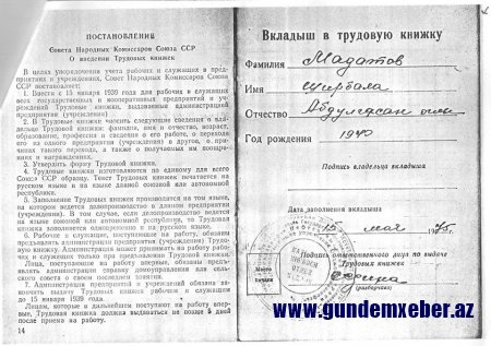 “Suraxanıneft” Neft və Qazçıxarma idarəsinin sabiq əməkdaşı, haqqına niyə sahib ola bilmir?