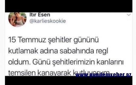 Bu paylaşıma görə tacı əlindən alındı - fotolar