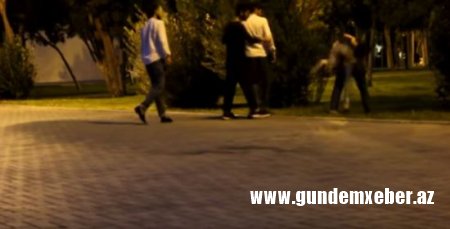 Bakıda "erməni turisti" döydülər - VİDEO