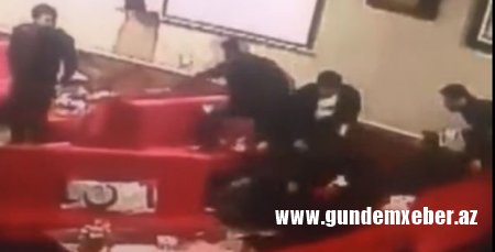 Kriminal aləmin məşhurları Gəncədə belə dalaşıb - Video