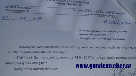 Bakıda məktəb direktorunun əxlaqsız təklifi müəlliməni işsiz qoydu - FOTO (VİDEO)