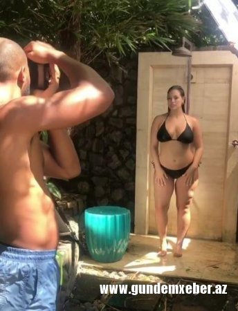 Kök model ad gününü belə keçirdi - FOTOLAR