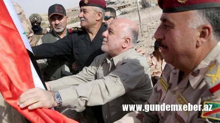 Abadi İraq bayrağını İŞİD-in son qalasına sancdı