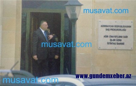 Eldar Mahmudov Baş Prokurorluqda - Yeni fotolar