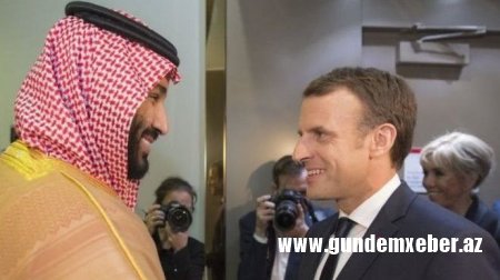 Fransa prezidenti Macron Səudiyyə Ərəbistanına qəfil səfər edib