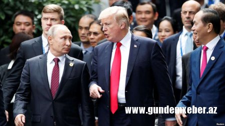 Tramp və Putin Suriya münaqişəsi ilə bağlı birgə bəyanatla çıxış ediblər