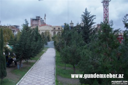 Xaləddin İsgəndərov "Heydər Əliyev parkı"nı hissə-hissə satır (FOTOLAR)