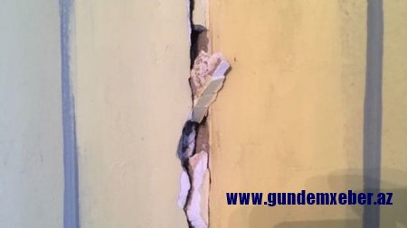 Zəlzələ: Ağdamda 127 evə ziyan dəyib, məktəb təhlükəli vəziyyətə düşüb