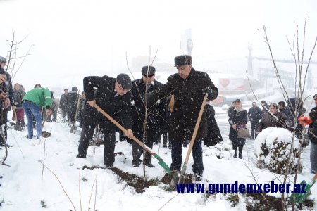 "HƏRƏYƏ BİR AĞAC ƏKƏK" - DAŞKƏSƏNDƏ YENİ AZƏRBAYCAN PARTİYASININ (YAP) YARADILMASININ 25 İLLİK YUBİLEYİ MÜNASİBƏTİLƏ AĞACƏKMƏ KAMPANİYASINA 23 NOYABRDA BAŞLANILDI "HƏRƏYƏ BİR AĞAC ƏKƏK" - DAŞKƏSƏNDƏ YENİ AZƏRBAYCAN PARTİYASININ (YAP) YARADILMASININ 25 İLLİK YUBİLEYİ MÜNASİBƏTİLƏ AĞACƏKMƏ KAMPANİYASINA 23 NOYABRDA BAŞLANILDI