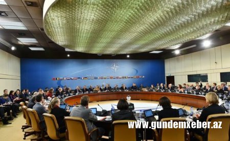 Azərbaycan prezidenti NATO-nun Şimali Atlantika Şurasının iclasında - FOTO