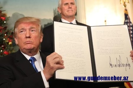 Tramp Yaxın Şərq “bombasının fitilini çəkdi” – fəlakət ssenarisinə start!