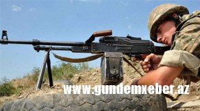 Ermənistan silahlı qüvvələrinin bölmələri atəşkəsi 115 dəfə pozub
