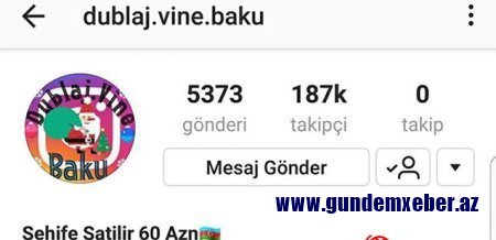 Azərbaycanda instaqram dələduzluğu - Diqqətli olun!