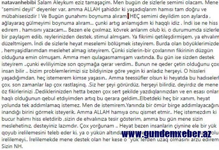 Natavanın saxta evliliyi bitdi - boşanırlar (FOTO)