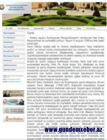 ​Astara İcra Hakimiyyətindən şok: Astara rus şəhəridir - Foto