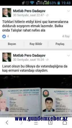 Azərbaycan türklərini qırmaq istəyən bu şəxsin cəzası nədir? – Foto
