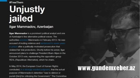 Vəkil: İlqar Məmmədov şərti olaraq vaxtından əvvəl azad edilməsi üçün məhkəməyə müraciət etməyəcək