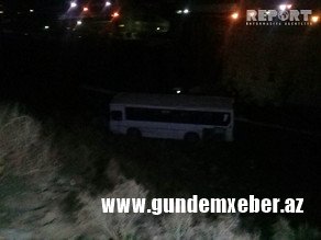 Bakıda ağır qəza törədən avtobus sürücüsü tutulub