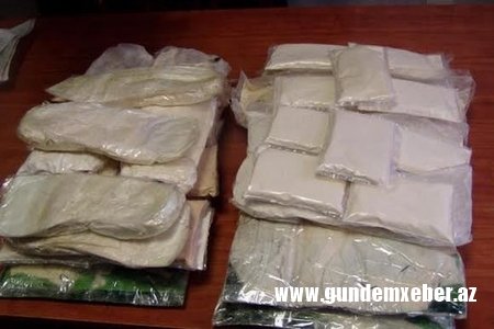 15 gündə 100 kilodan çox narkotik maddə dövriyyədən çıxarılıb