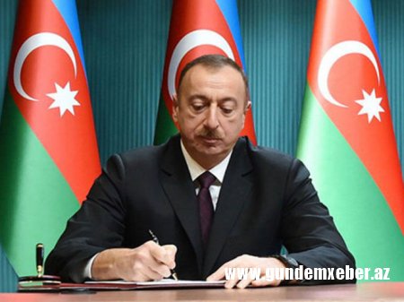 İlham Əliyev sərəncam imzaladı