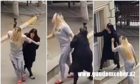 Bakıda transseksual komendanta bıçaqla hücum etdi – VİDEO (+18)