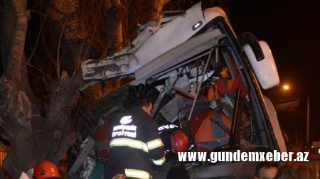 Türkiyədə ağır yol qəzası — 11 ölü, 46 yaralı (FOTOLAR)